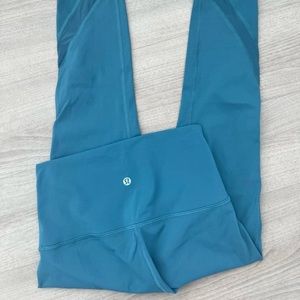 Lululemon Wonder Under Scalloped Hem Leggings